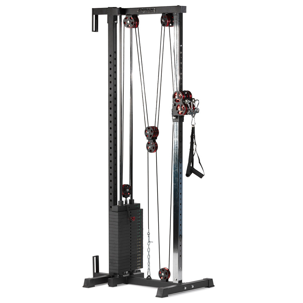 Selectorized Wall and Rack Mounted Pulley Towers | Short 82.5" - view 1