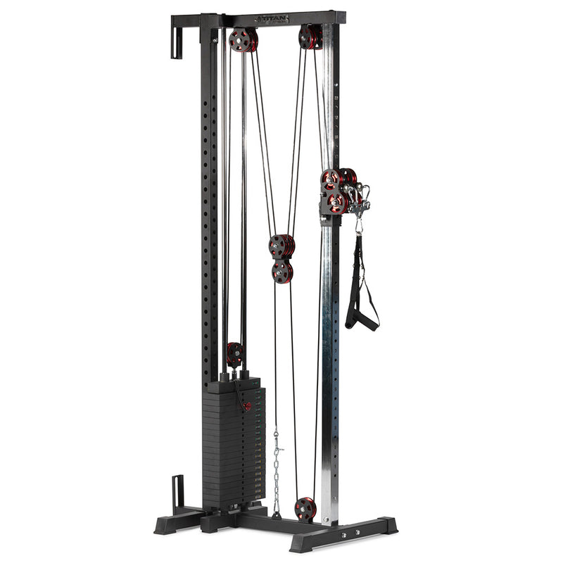 Selectorized Wall and Rack Mounted Pulley Towers | Short 82.5"