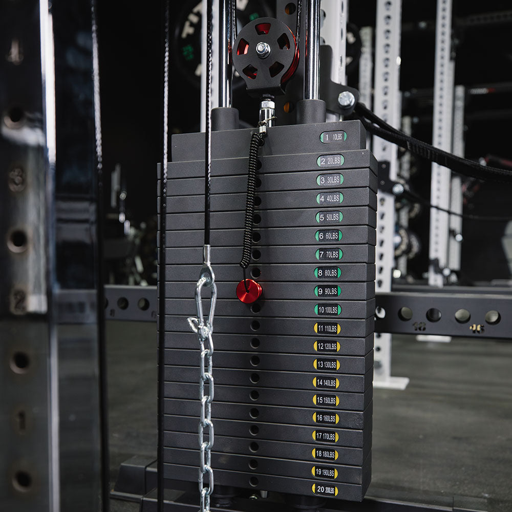 Selectorized Wall and Rack Mounted Pulley Towers | Short 82.5" - view 13