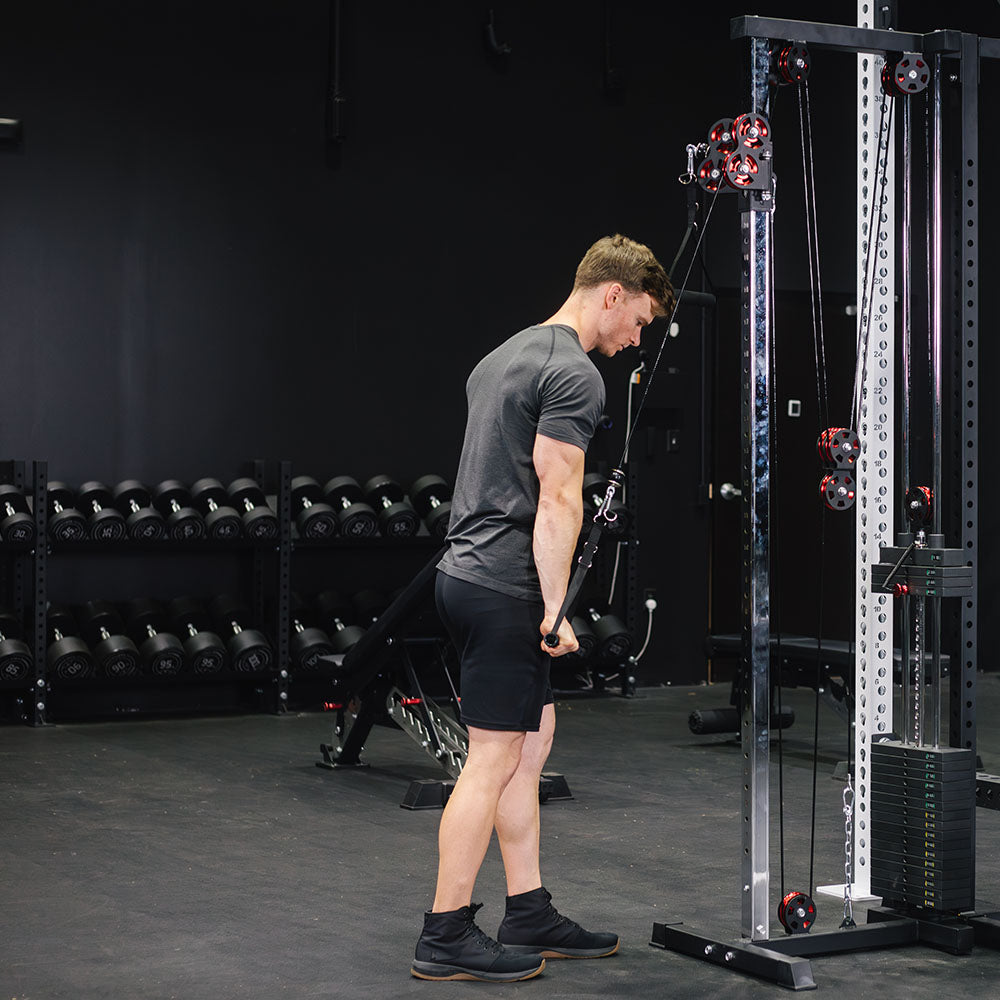 Selectorized Wall and Rack Mounted Pulley Towers | Tall 89" - view 17