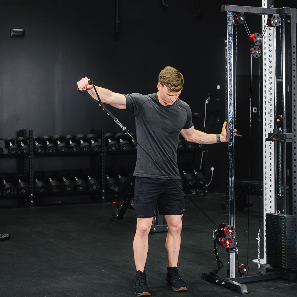 Selectorized Wall and Rack Mounted Pulley Towers | Tall 89" - view 22