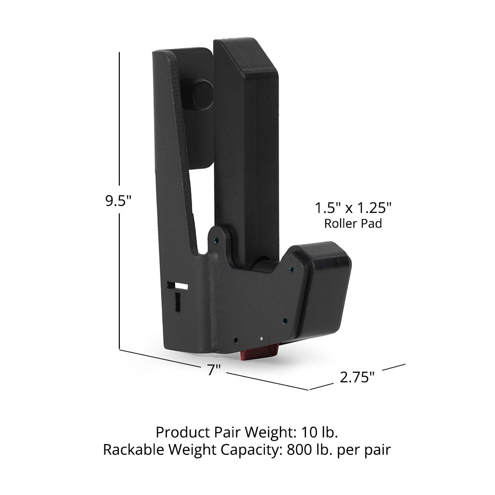 T-2 Series QuickSlide Sandwich Roller J-Hooks