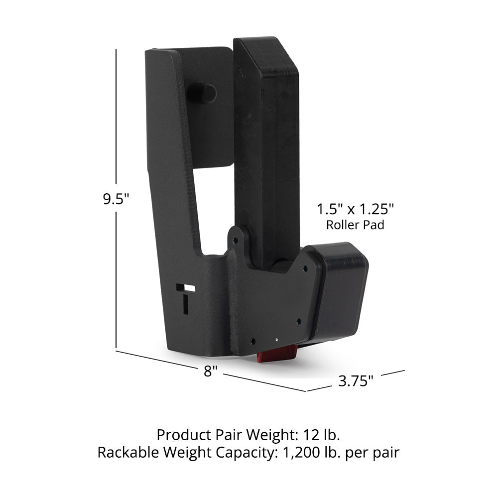 X-3 Series QuickSlide Sandwich Roller J-Hooks