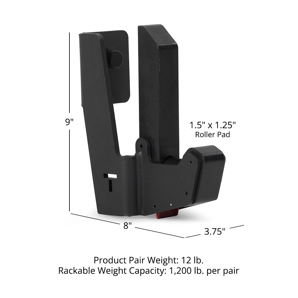 TITAN Series QuickSlide Sandwich Roller J-Hooks
