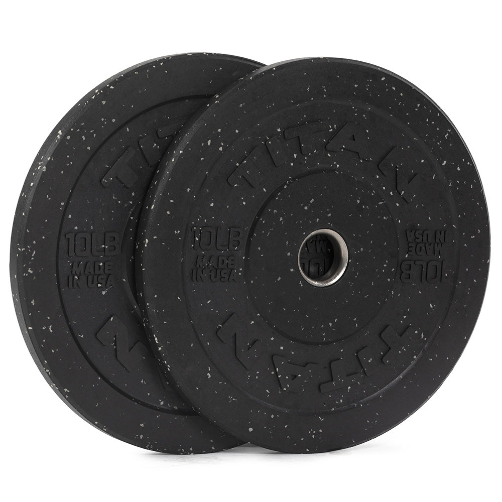10 LB Pair Crumb Rubber Bumper Plates