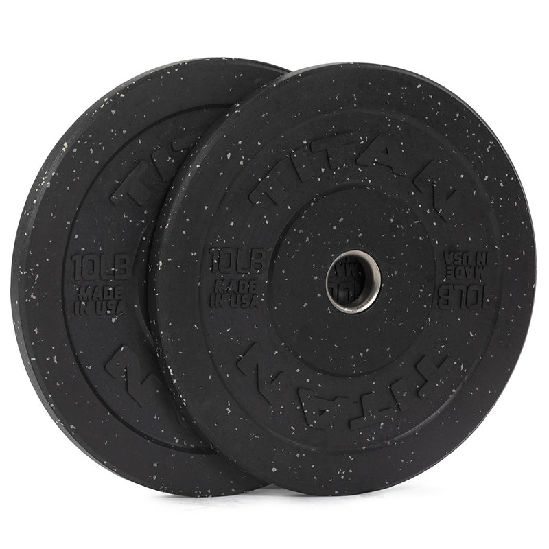 10 LB Pair Crumb Rubber Bumper Plates