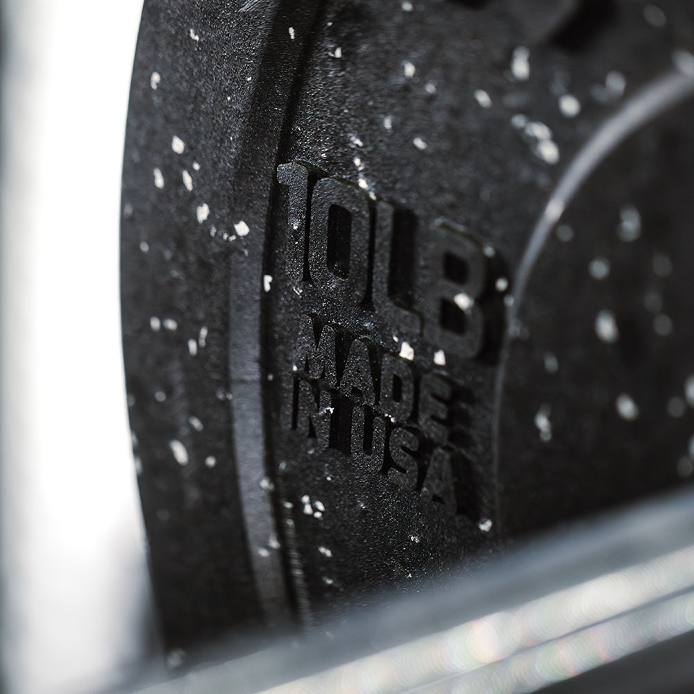 10 LB Pair Crumb Rubber Bumper Plates - view 6