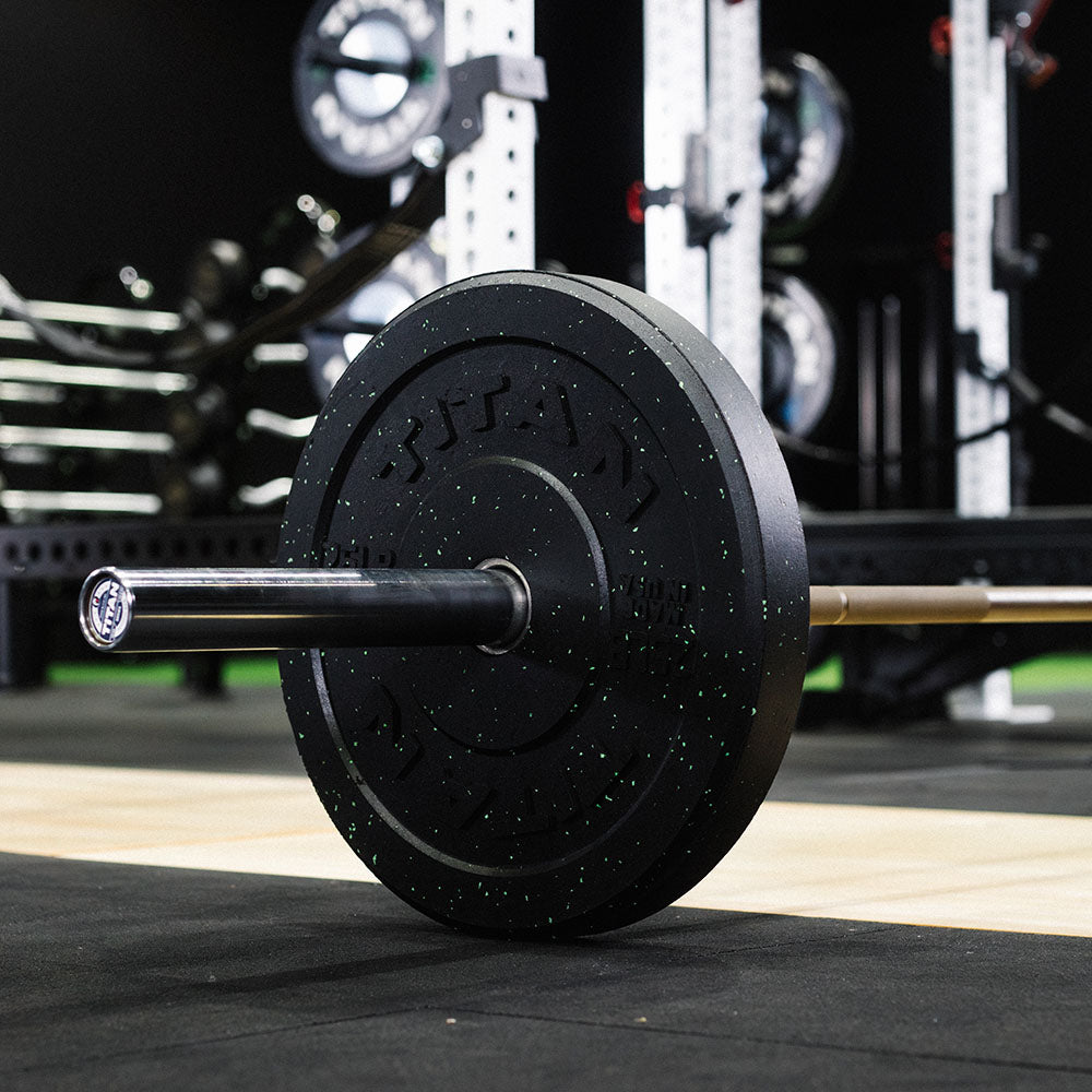 25 LB Pair Crumb Rubber Bumper Plates - view 3