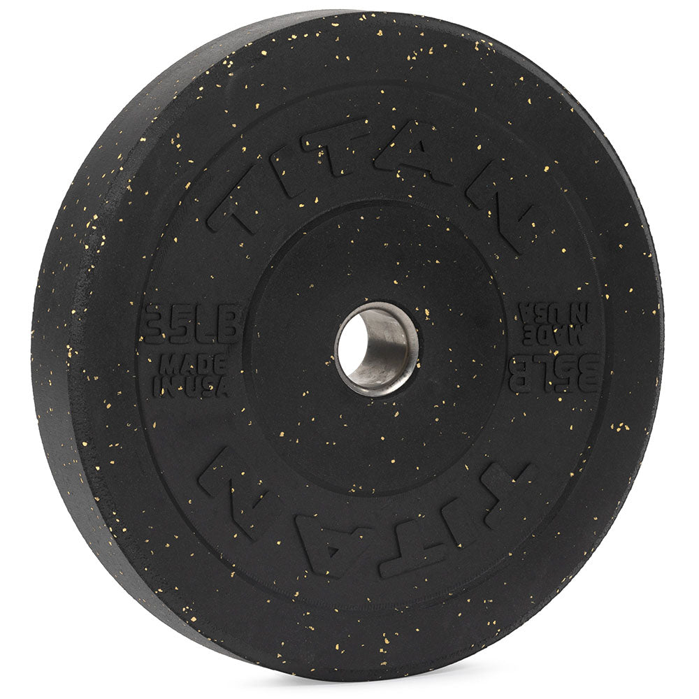 35 LB Single Crumb Rubber Bumper Plate