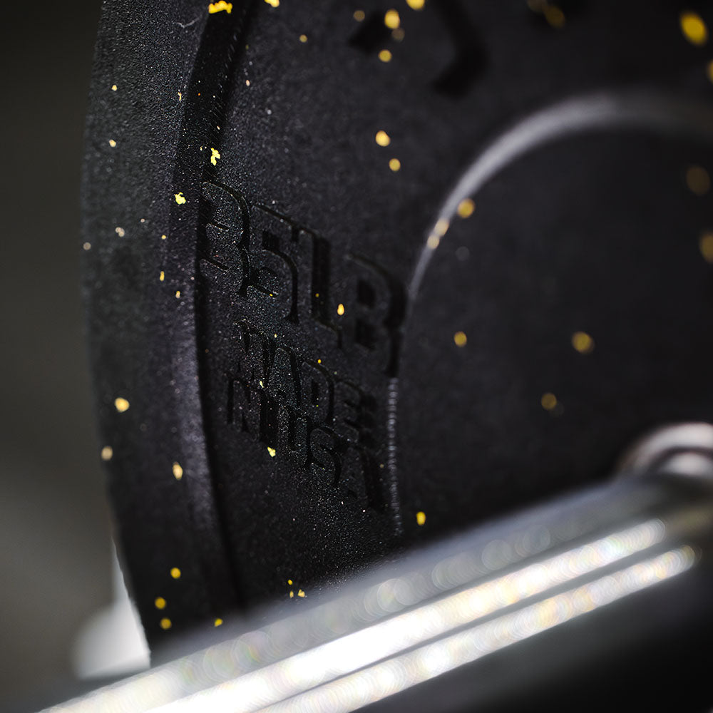 35 LB Single Crumb Rubber Bumper Plate - view 6