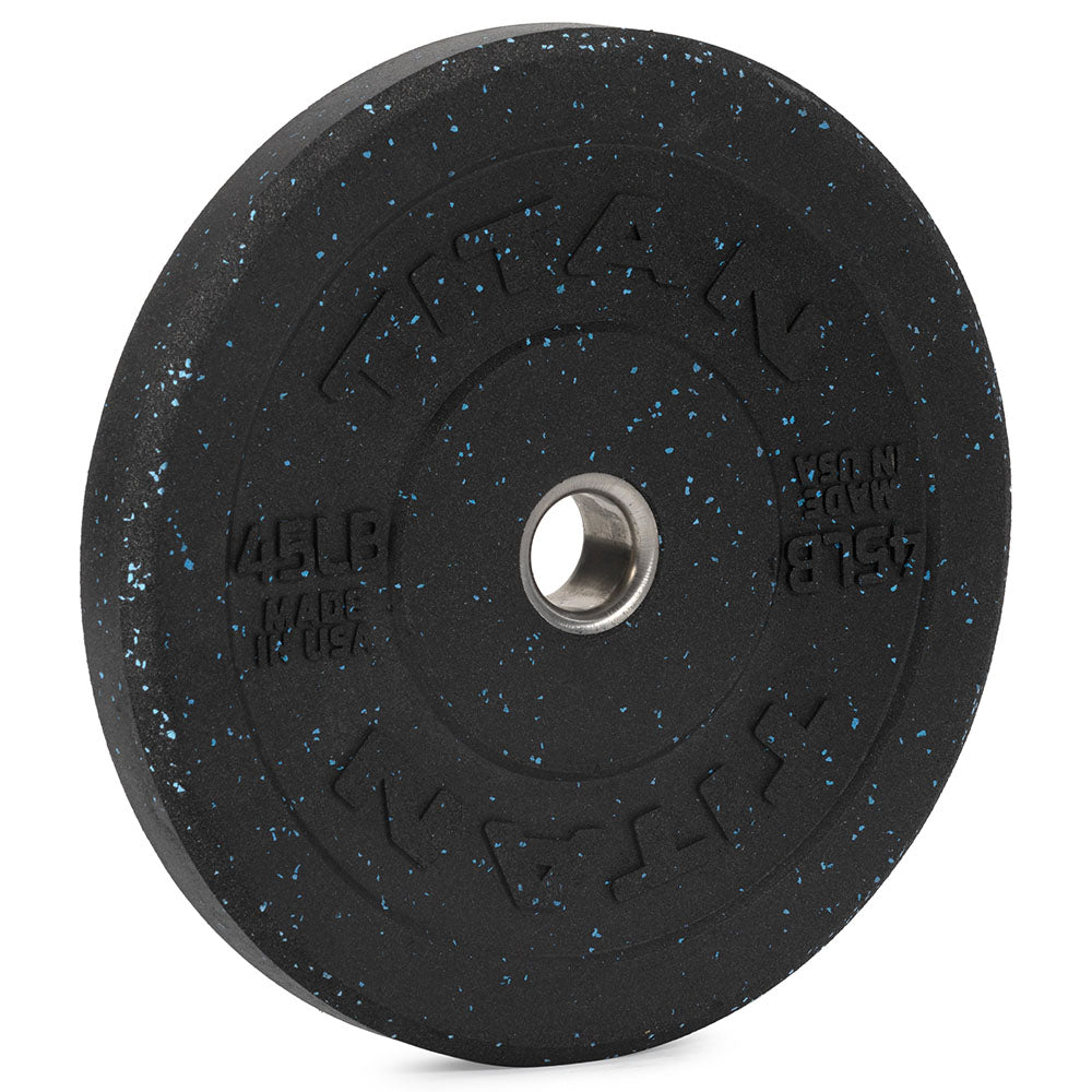 45 LB Single Crumb Rubber Bumper Plate - view 1