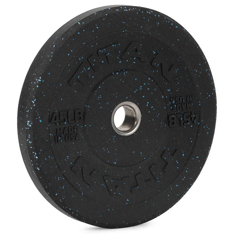 45 LB Single Crumb Rubber Bumper Plate