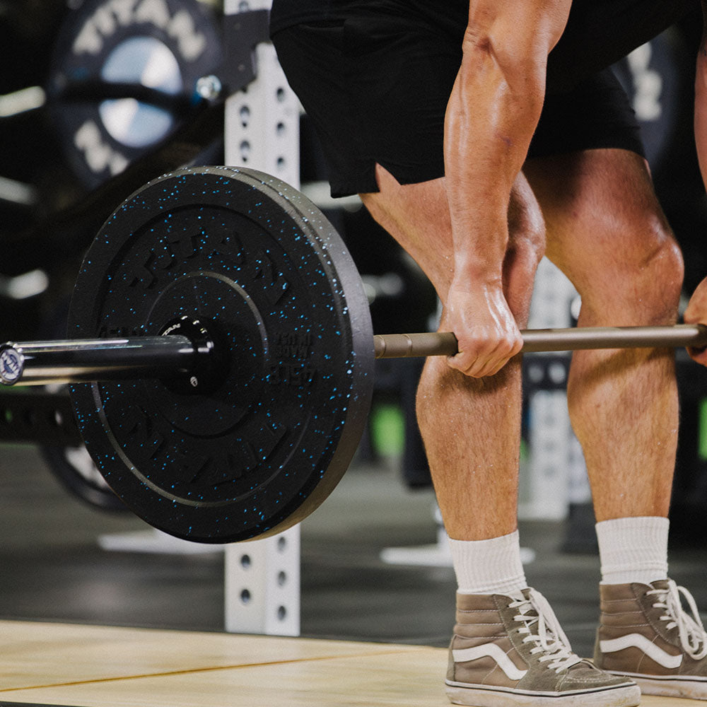 45 LB Single Crumb Rubber Bumper Plate - view 4