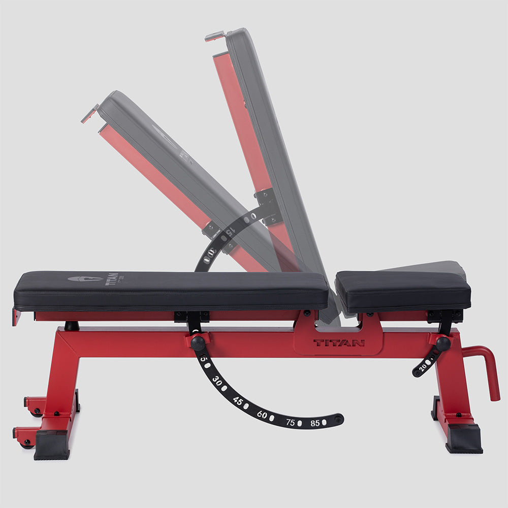Performance Series Adjustable Bench | Red