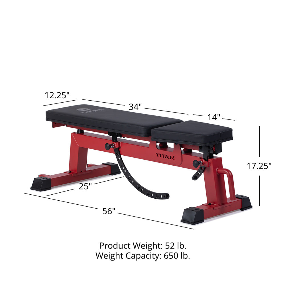 Performance Series Adjustable Bench | Red - view 36