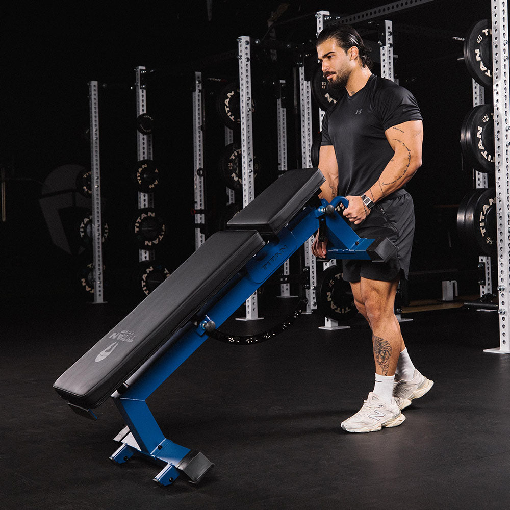 Performance Series Adjustable Bench | Navy