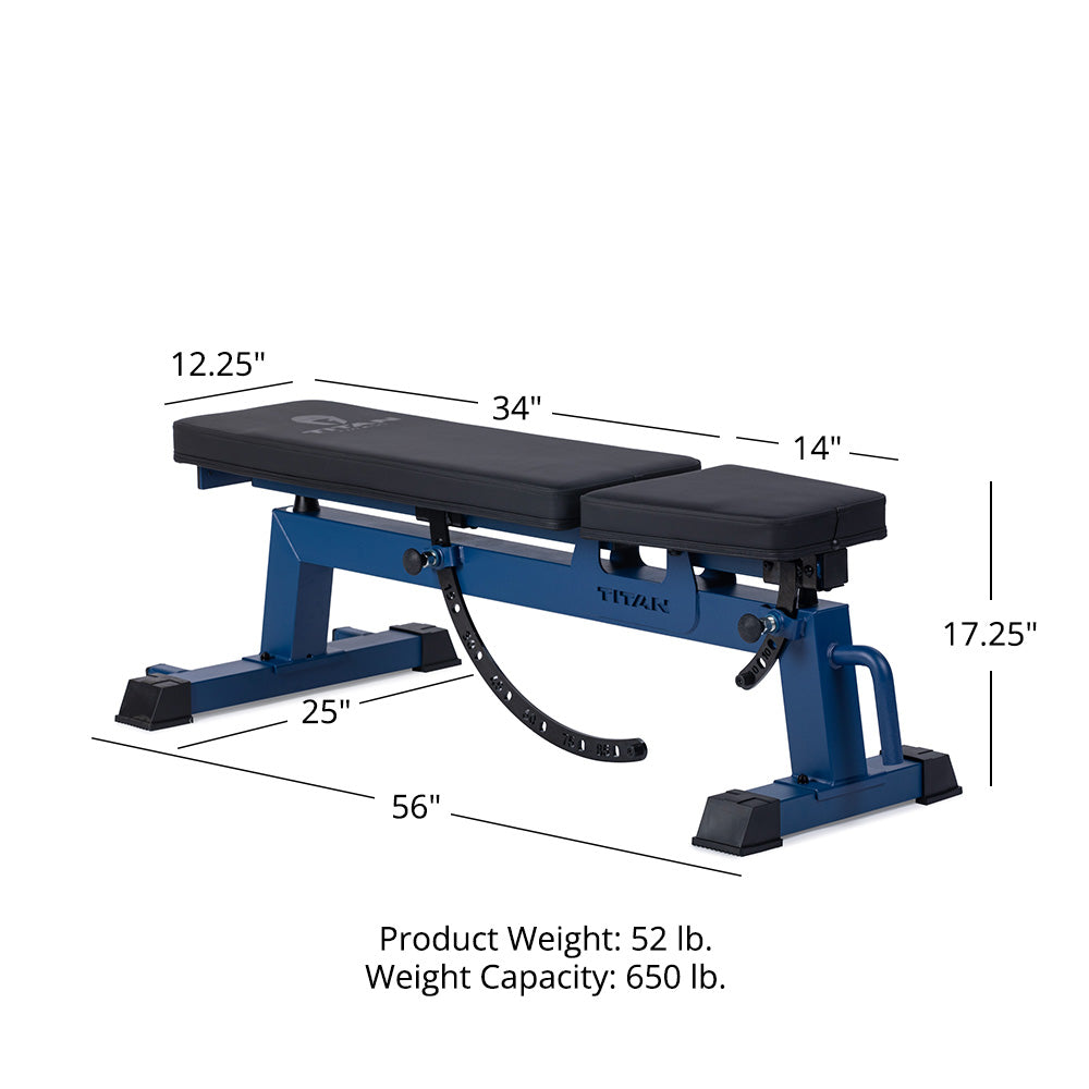 Performance Series Adjustable Bench | Navy - view 24