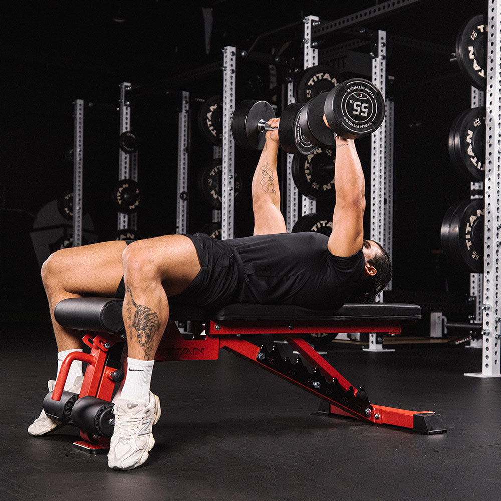 Elite Series Adjustable FID Bench | Red - view 30
