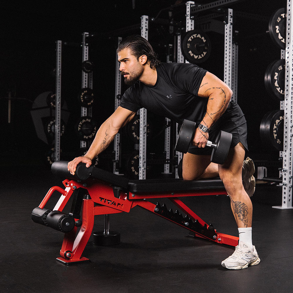 Elite Series Adjustable FID Bench | Red - view 31