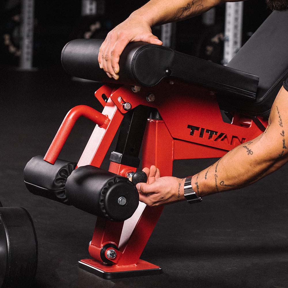 Elite Series Adjustable FID Bench | Red