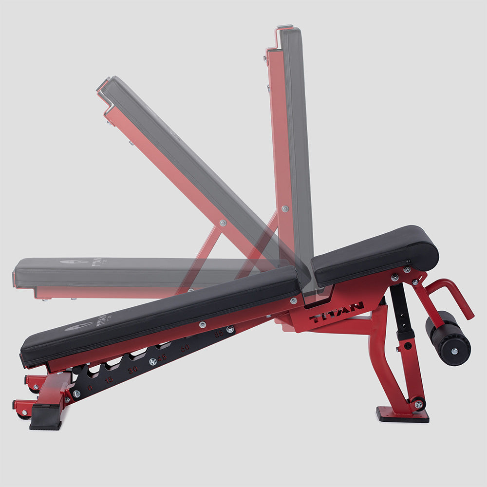 Elite Series Adjustable FID Bench | Red - view 41