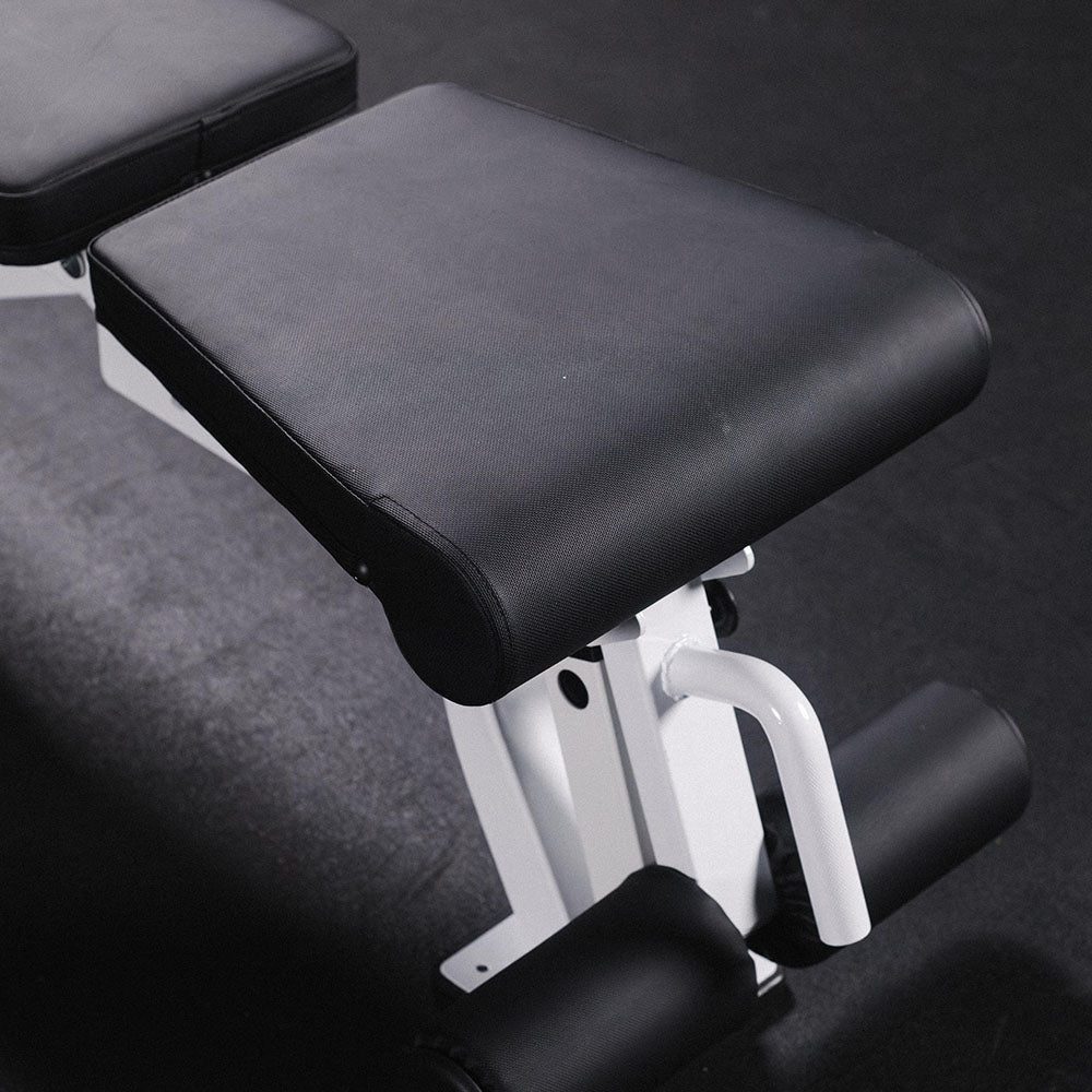 Elite Series Adjustable FID Bench | White - view 46