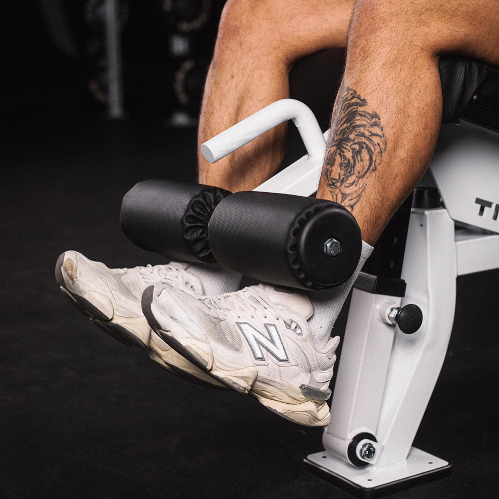 Elite Series Adjustable FID Bench | White - view 50