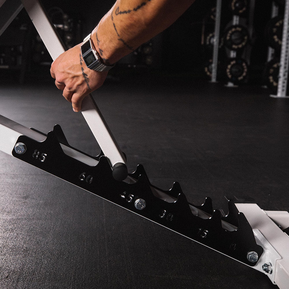 Elite Series Adjustable FID Bench | White