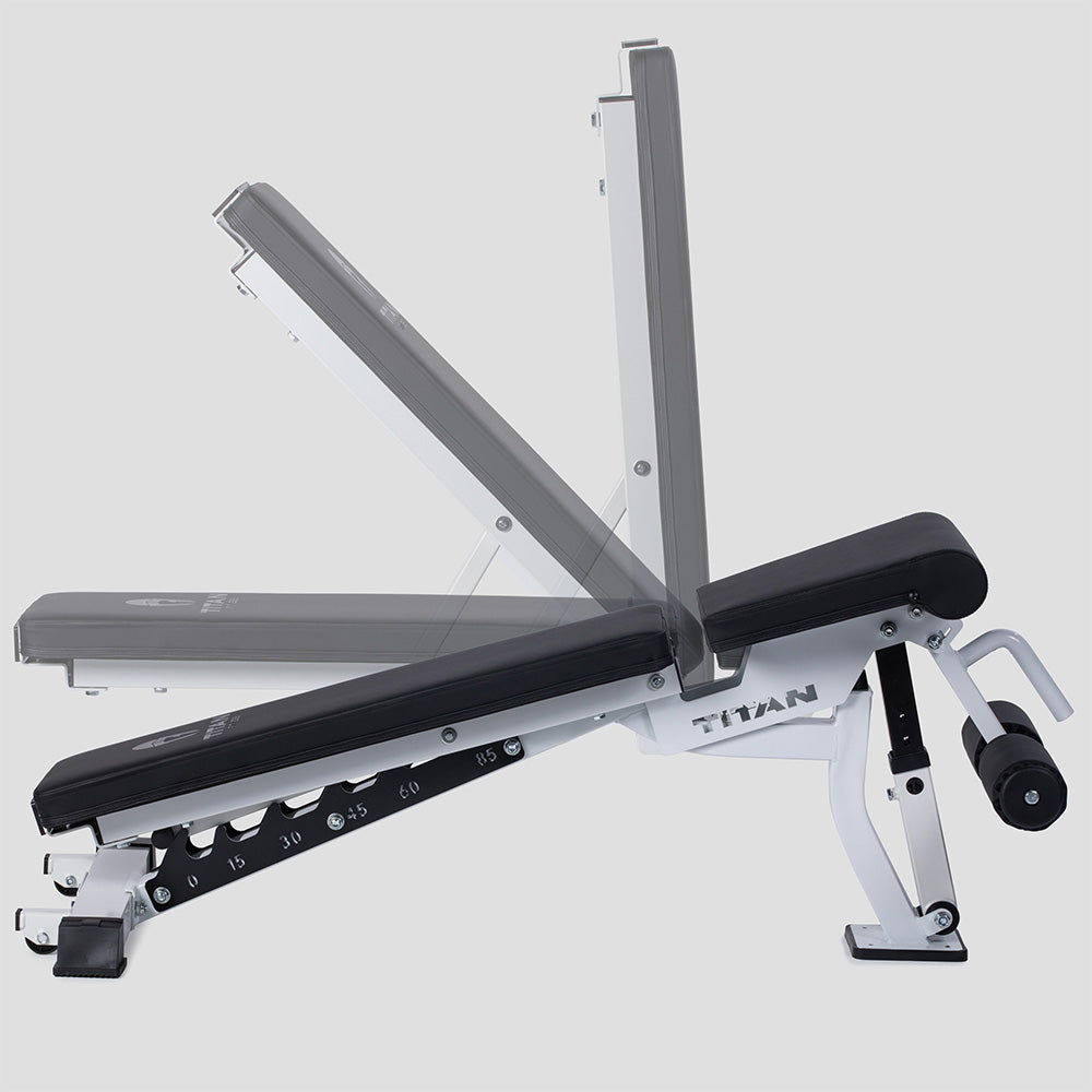Elite Series Adjustable FID Bench | White