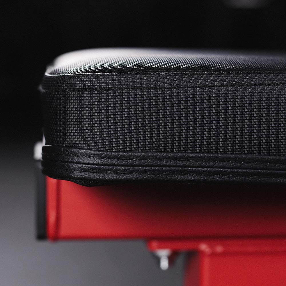 Elite Series Single Post Flat Bench | Red - view 18