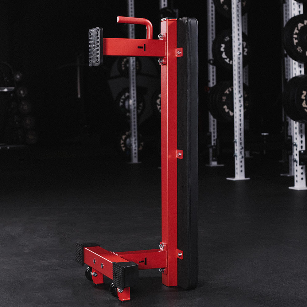 Elite Series Single Post Flat Bench | Red - view 23