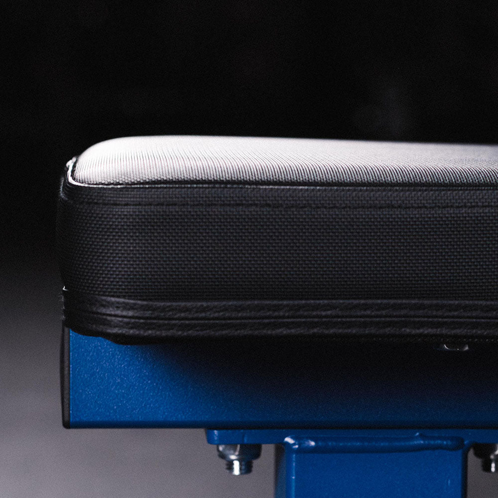 Elite Series Single Post Flat Bench | Navy - view 30