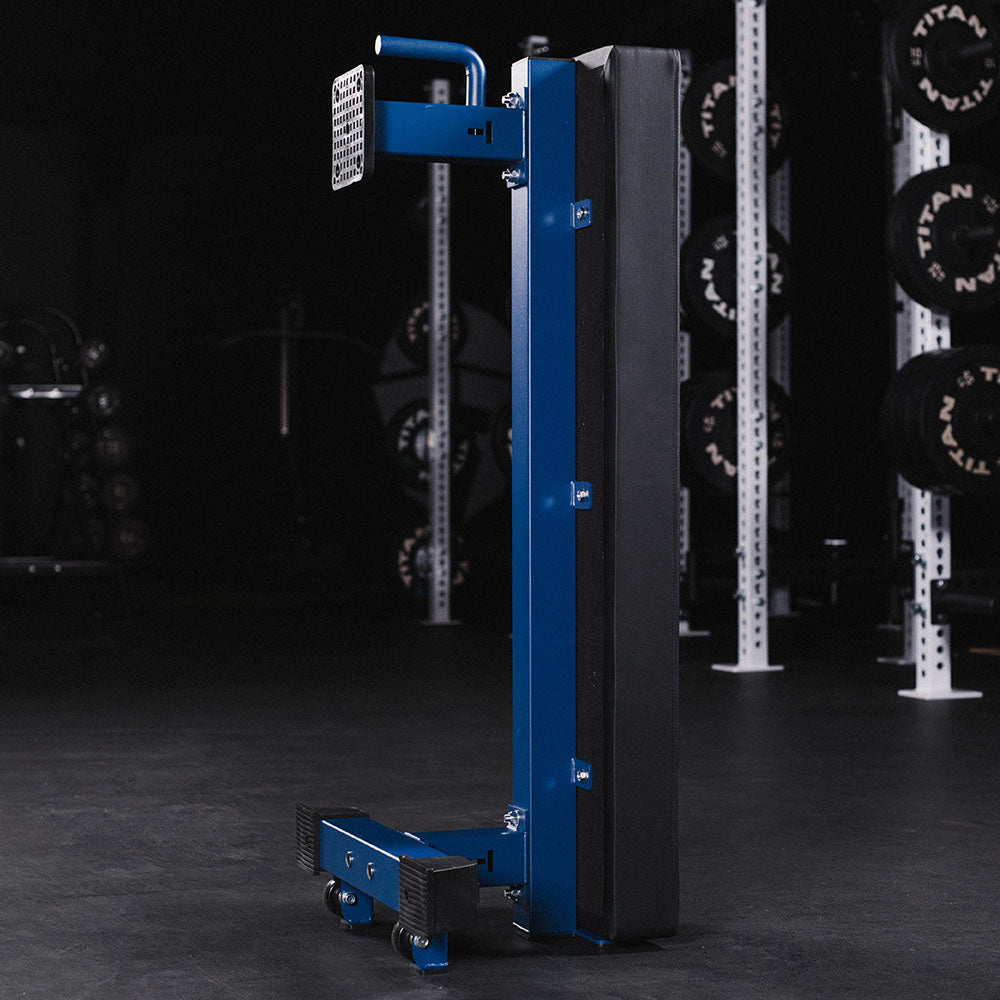 TITAN Series Single Post Flat Bench | Navy - view 35