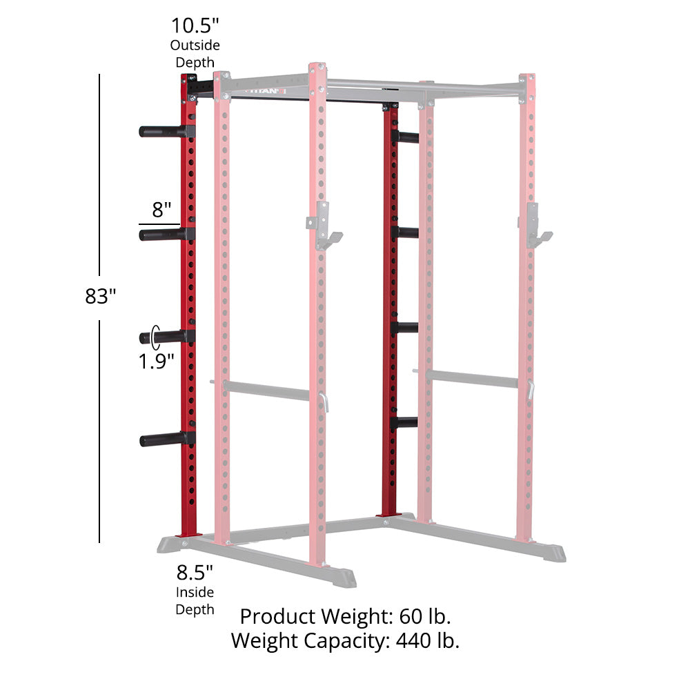 T-2 Series 10" Extension Kit | Red / 83" - view 10