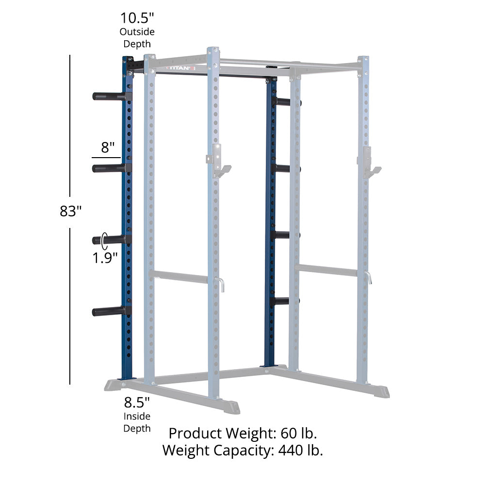 T-2 Series 10" Extension Kit | Blue / 83"