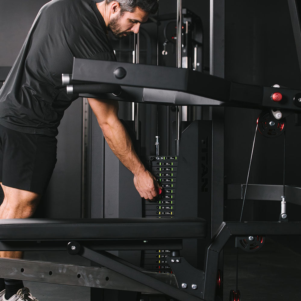 Selectorized Incline Chest & Shoulder Press - view 8