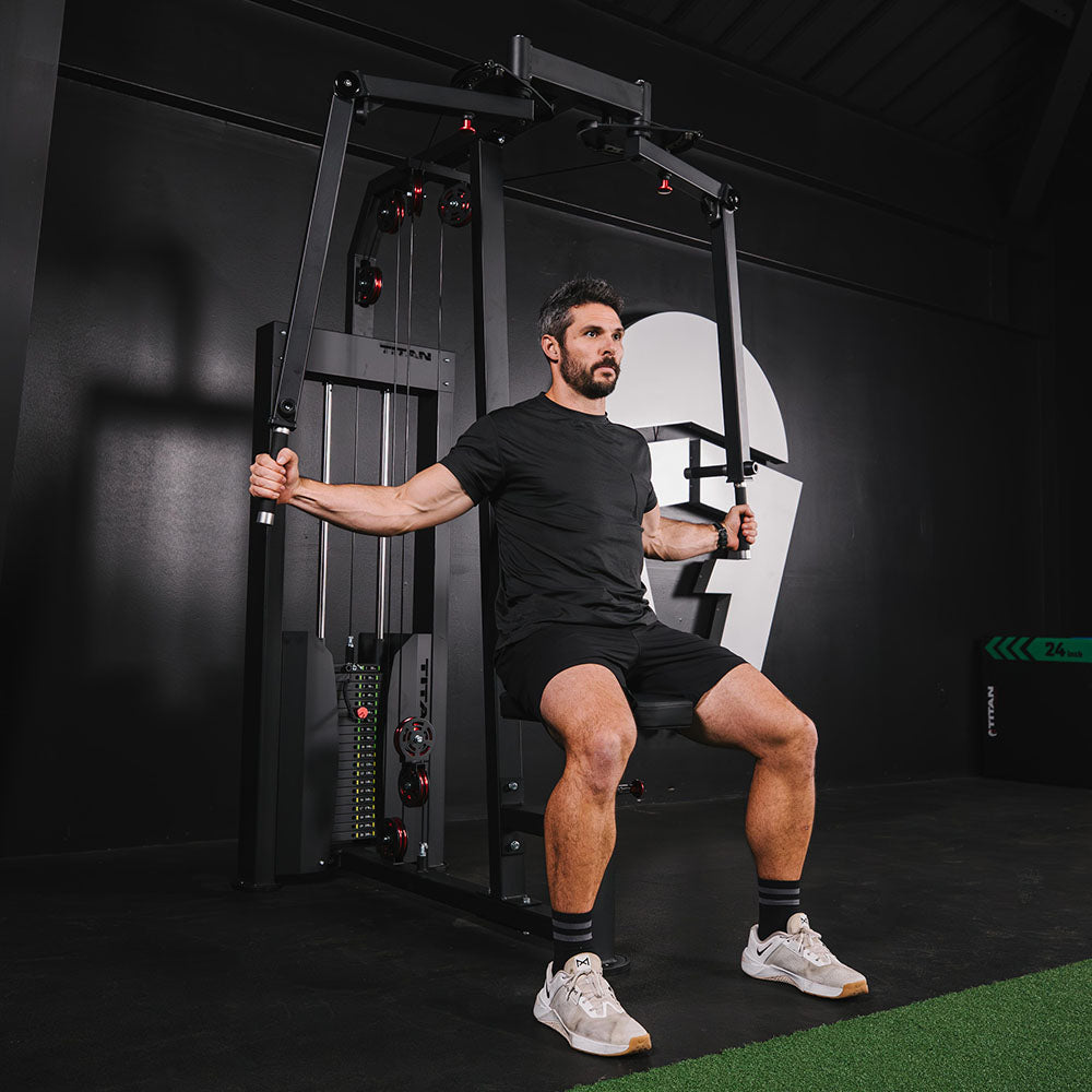 Selectorized Pec Fly and Reverse Delt Machine - view 4