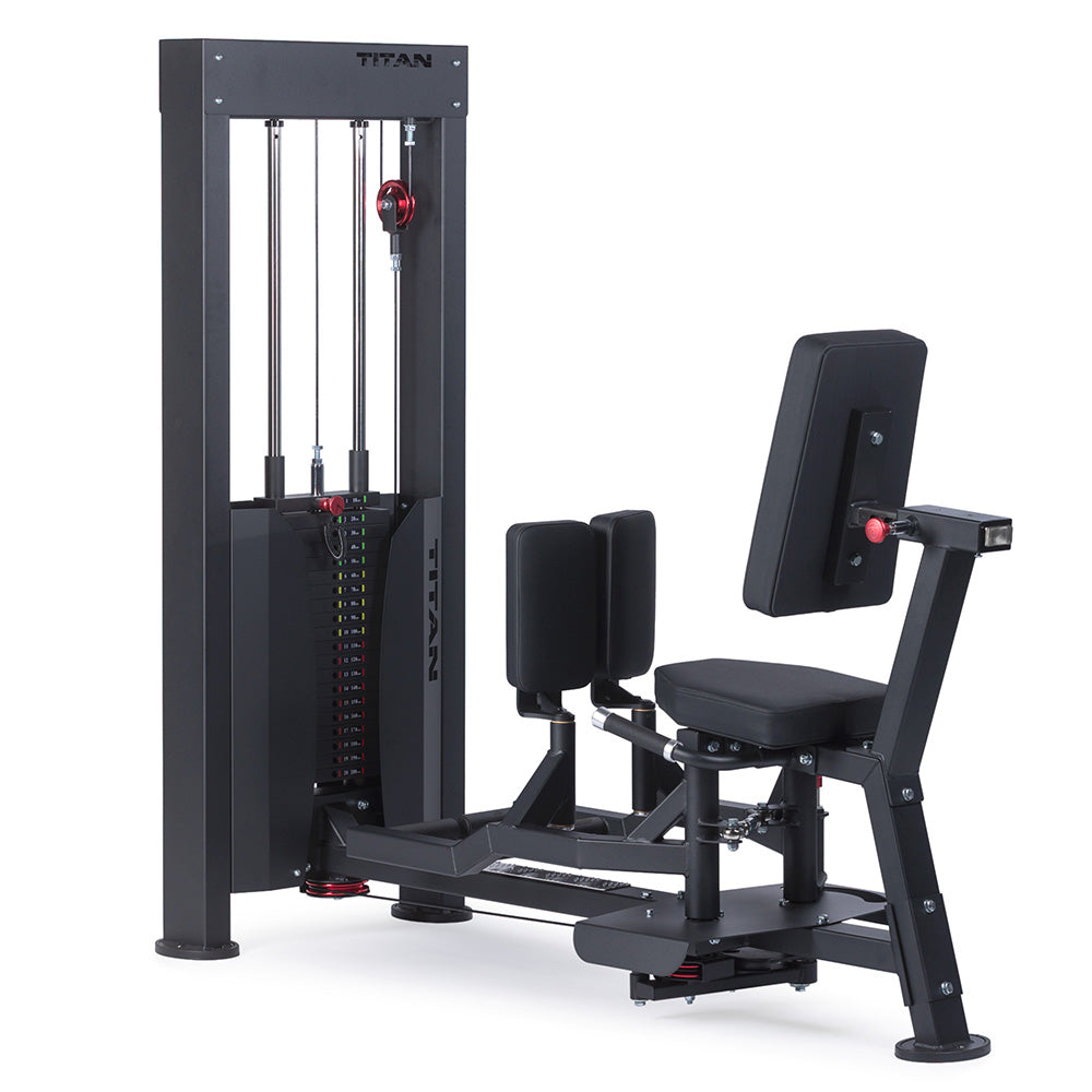 Selectorized Hip Abductor Adductor Machine - view 1