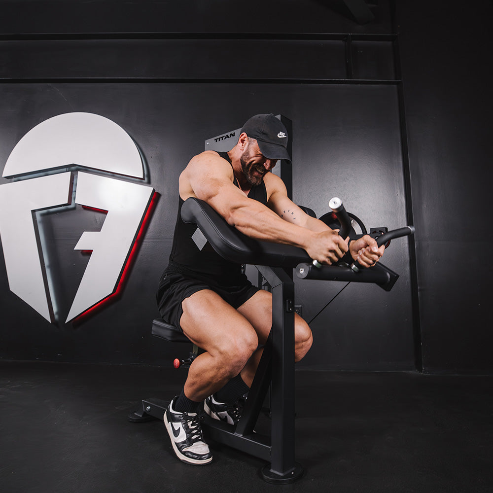 Selectorized Bicep and Tricep Machine - view 6