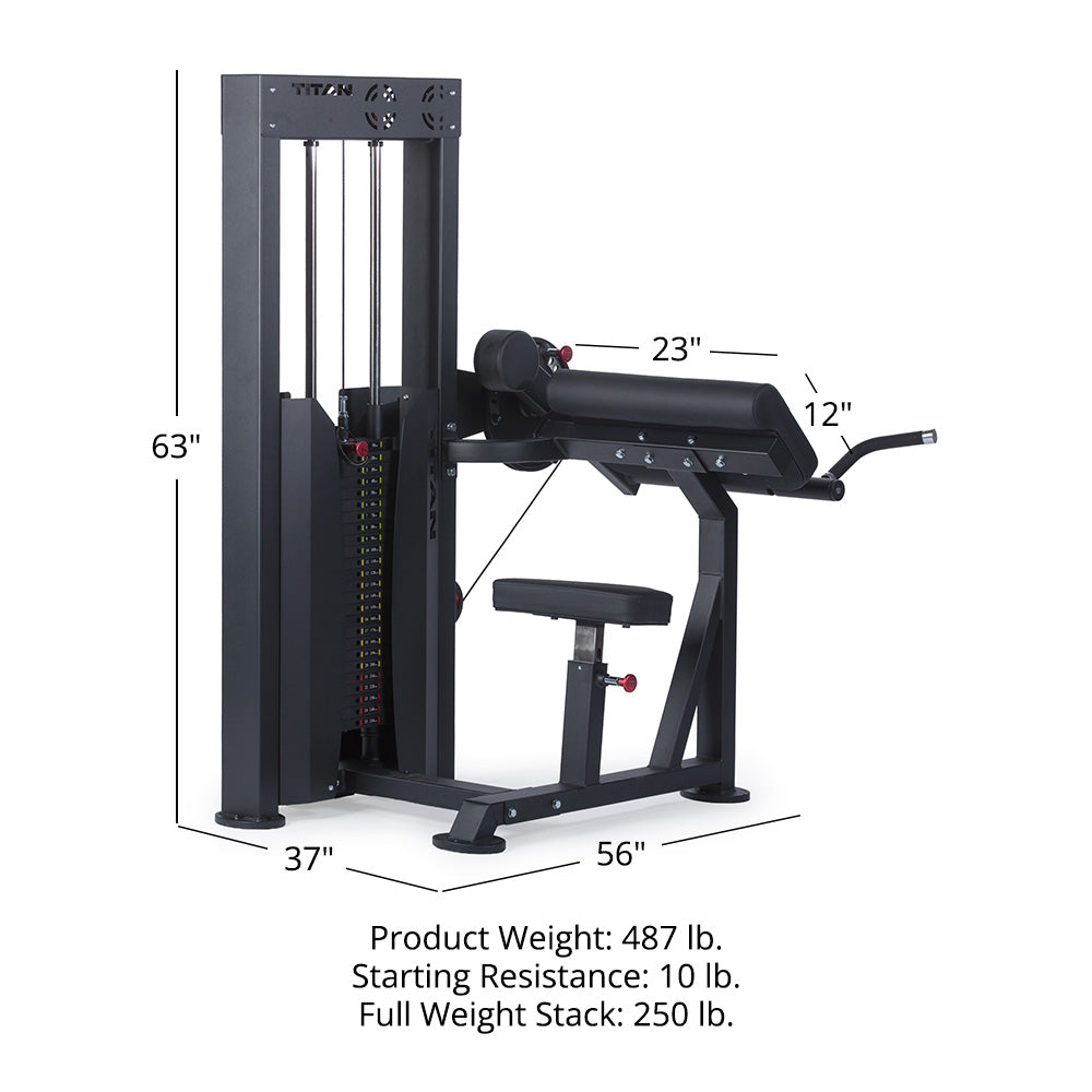 Selectorized Bicep and Tricep Machine - view 12