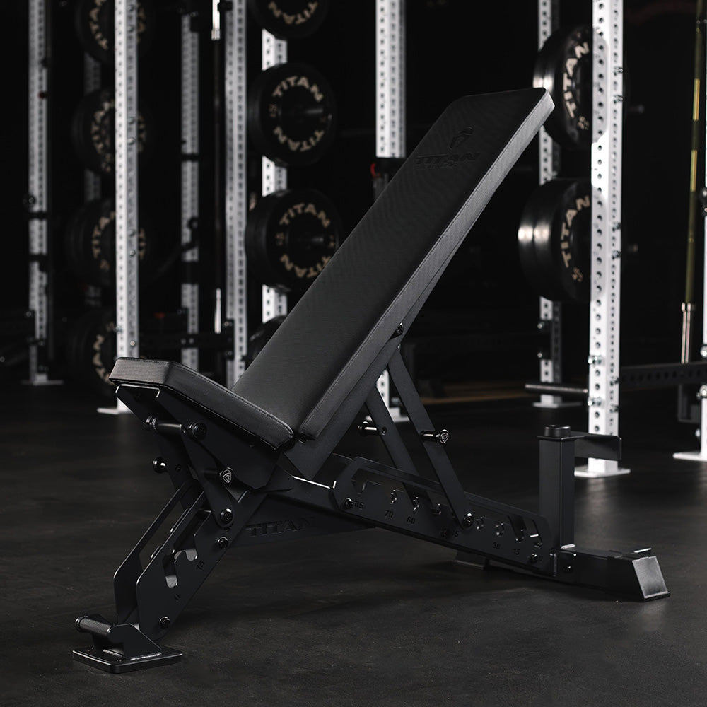 TITAN Series Adjustable Bench | Black