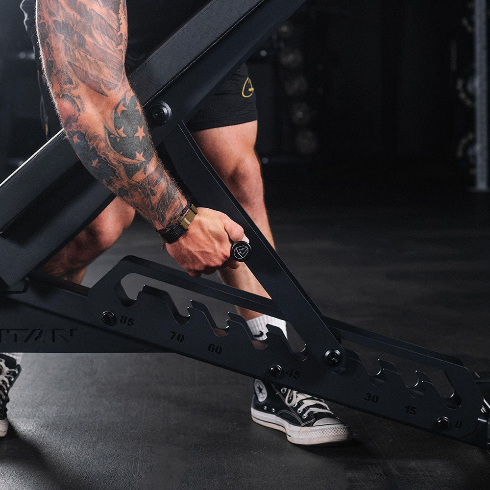 TITAN Series Adjustable Bench | Black