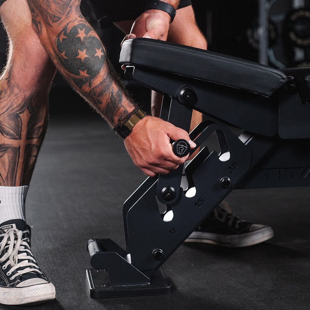 TITAN Series Adjustable Bench | Black