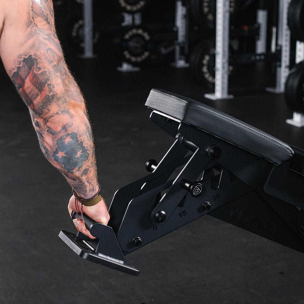 TITAN Series Adjustable Bench | Black