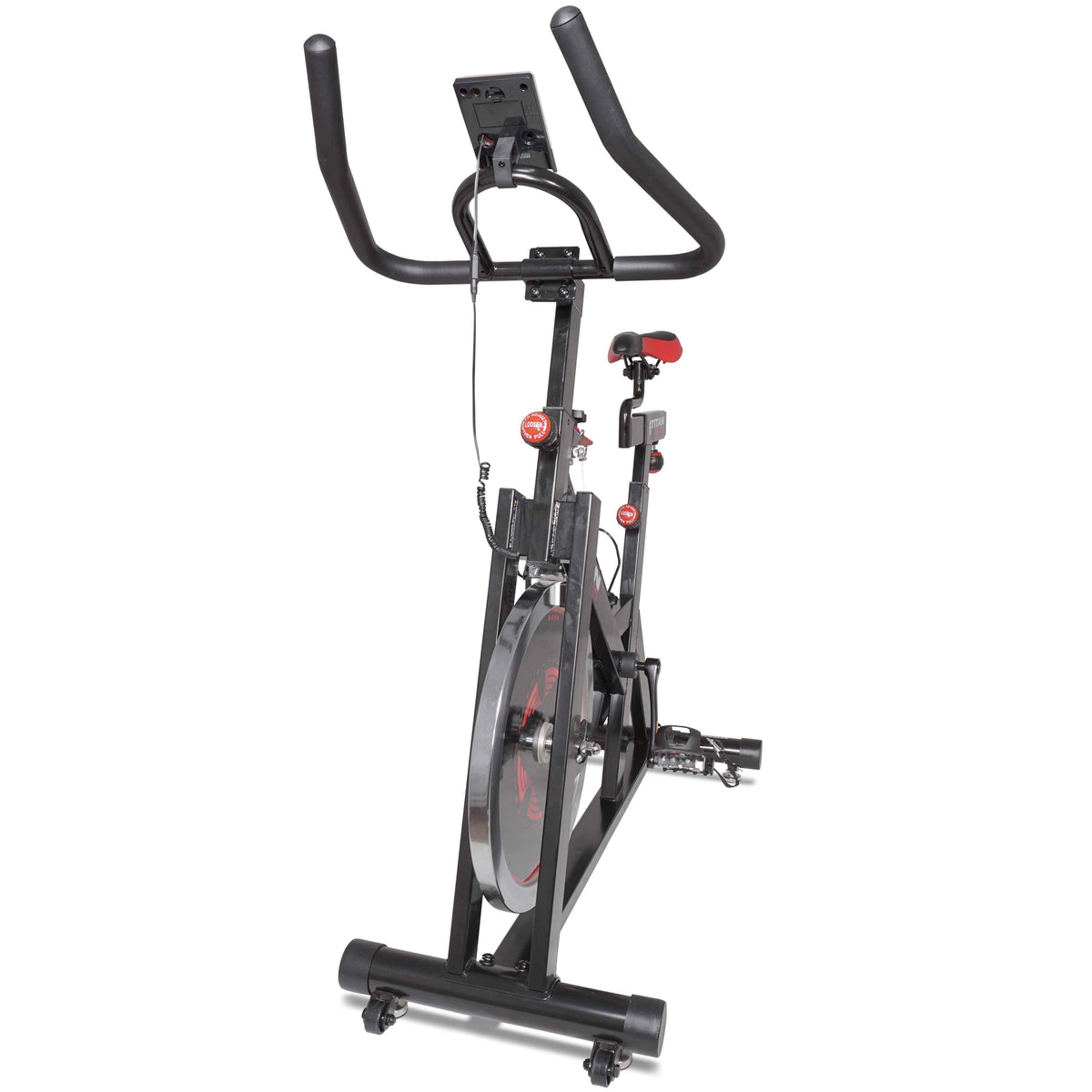 Scratch and Dent, Pro Indoor Cycling Exercise Bike w/ LCD Screen 40 lb Flywheel - view 9