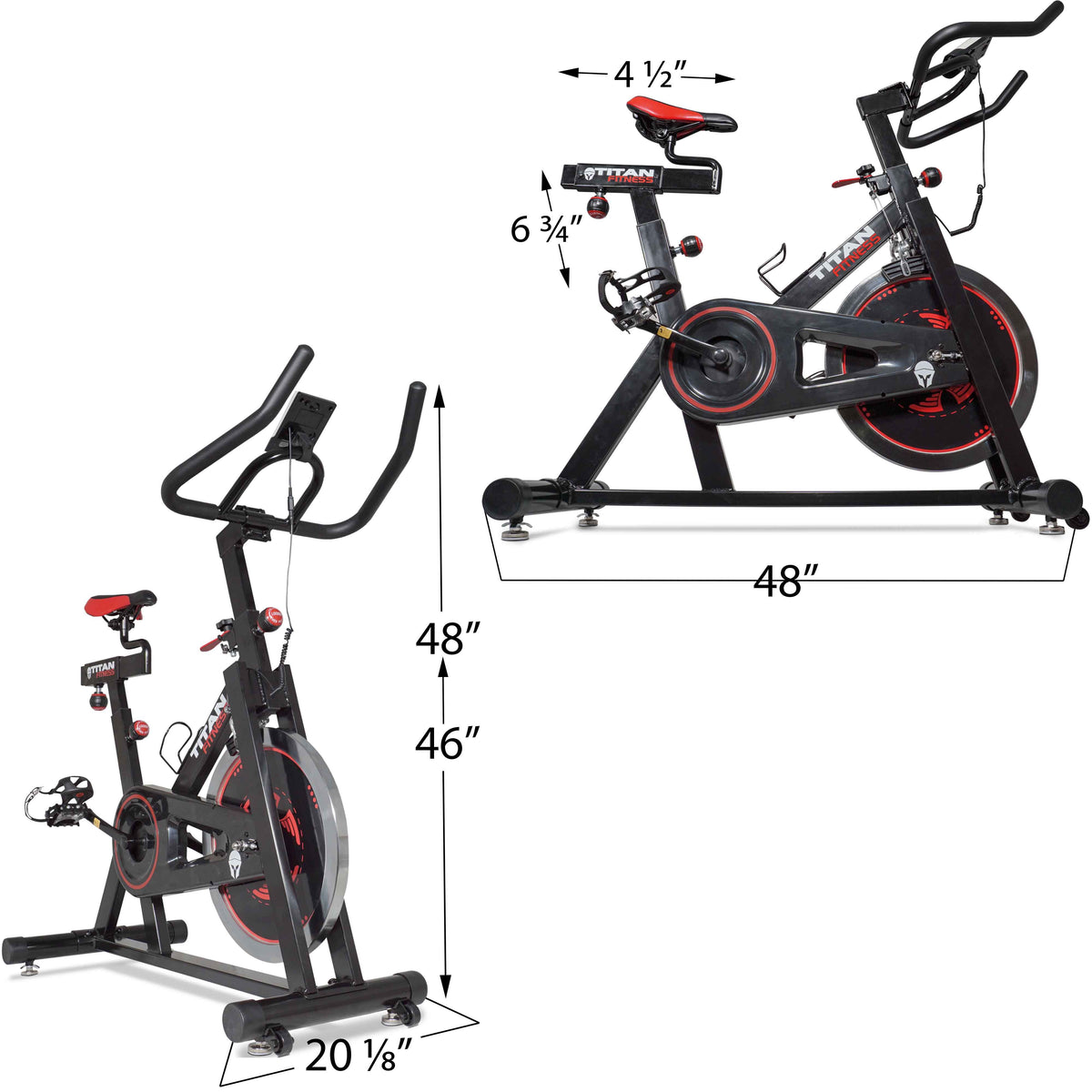 Scratch and Dent, Pro Indoor Cycling Exercise Bike w/ LCD Screen 40 lb Flywheel - view 2