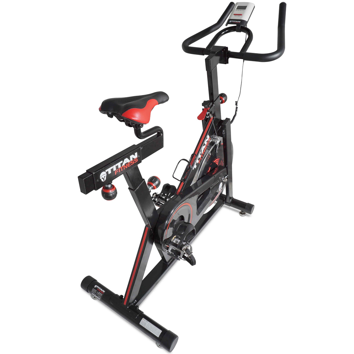 Scratch and Dent, Pro Indoor Cycling Exercise Bike w/ LCD Screen 40 lb Flywheel - view 4