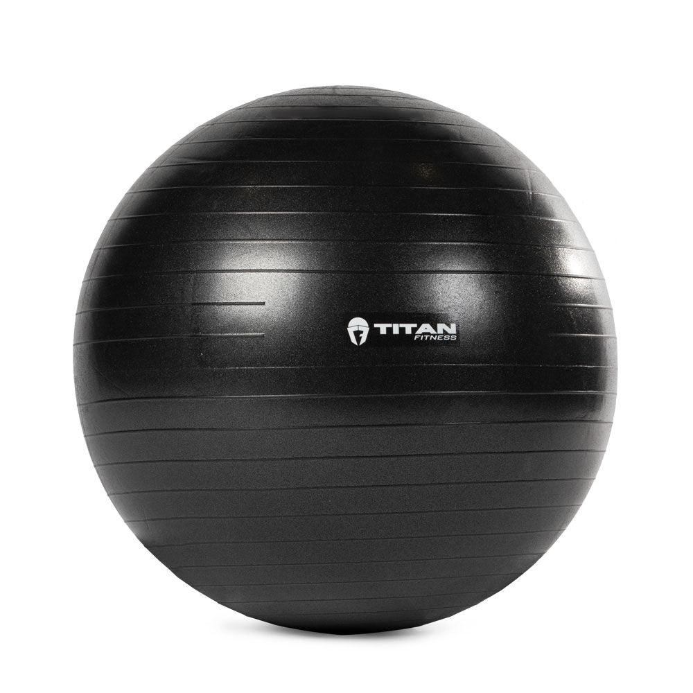 55cm Black Exercise Stability Ball - view 1