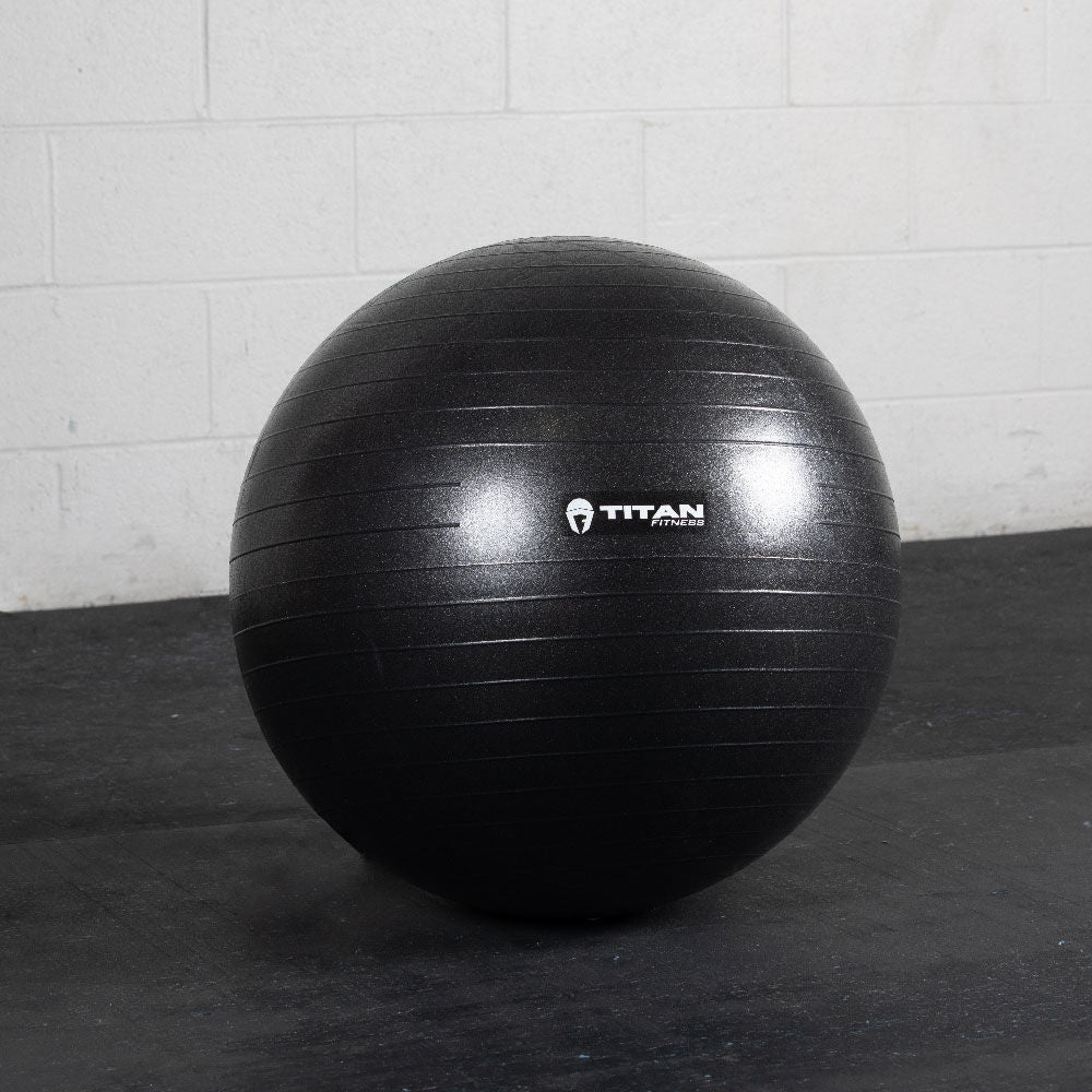 55cm Black Exercise Stability Ball - view 2