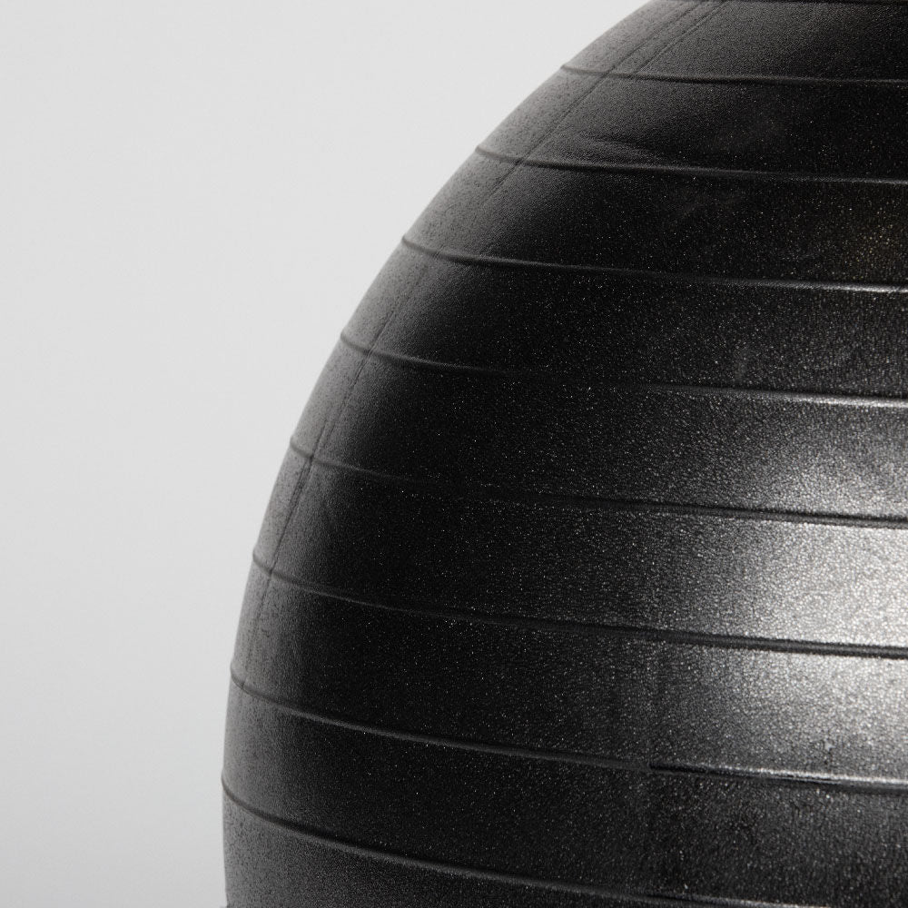 55cm Black Exercise Stability Ball - view 3